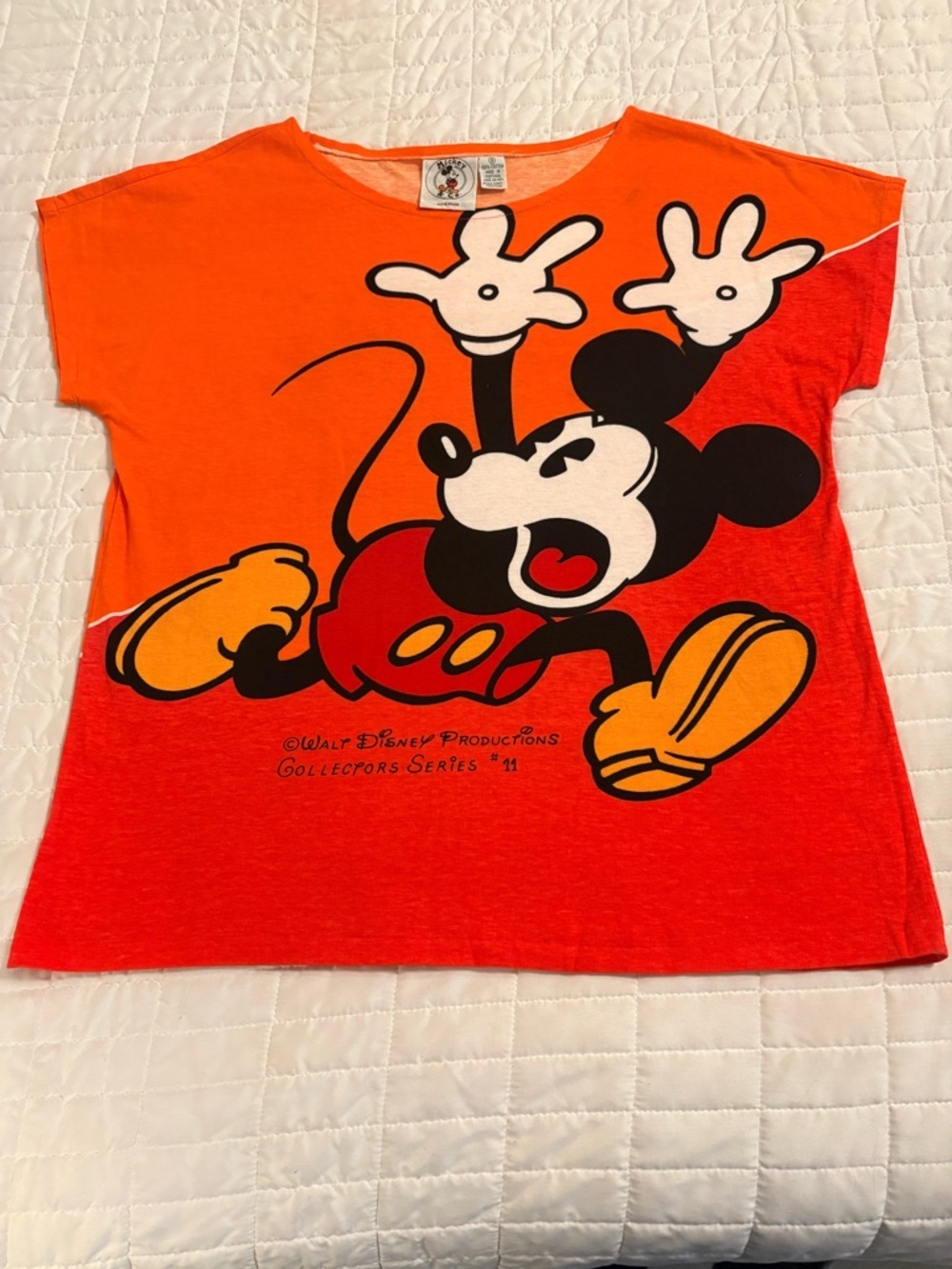 Vintage Mickey Mouse Shirt JG Hook Disney Collectors Series #11 80s 90s Tee